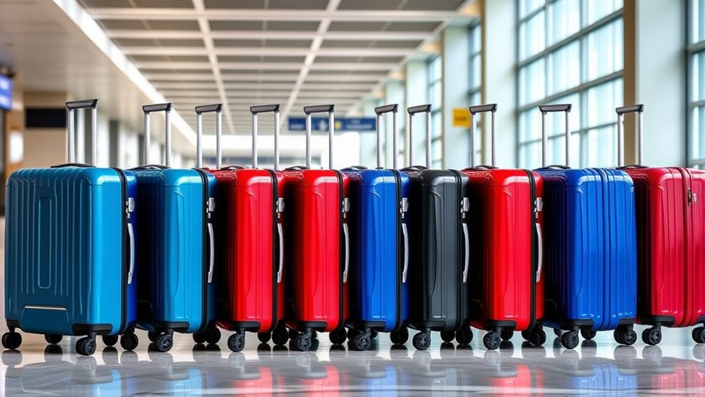 top lightweight durable suitcases