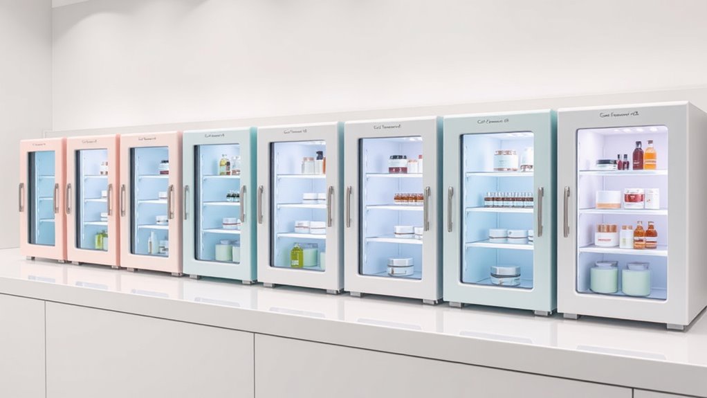 top mini skincare refrigerators