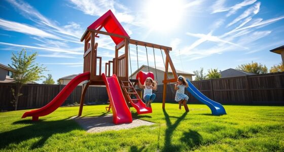 top outdoor swing playsets