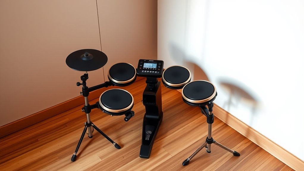 top small space drum kits
