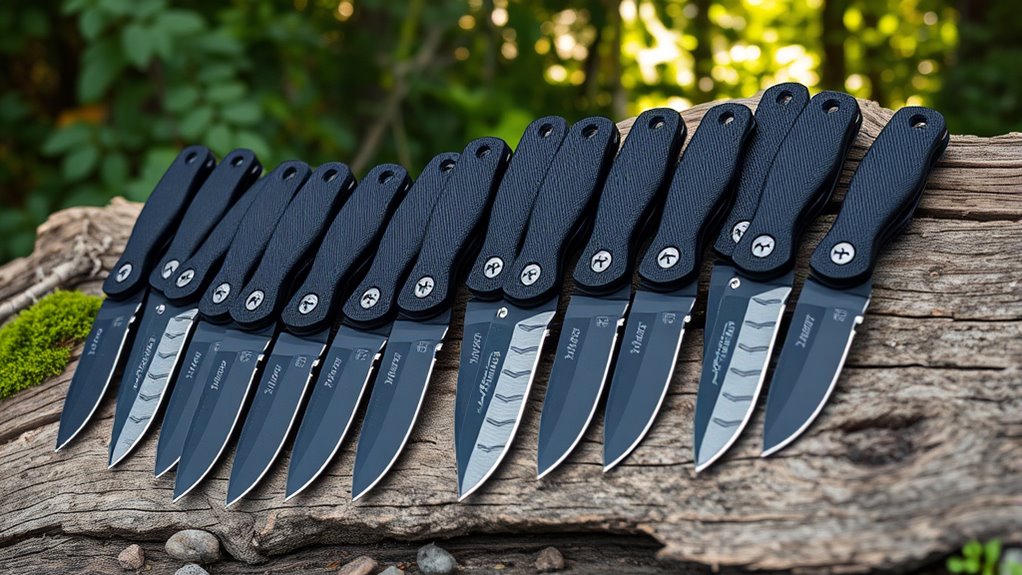 top spring assist survival knives