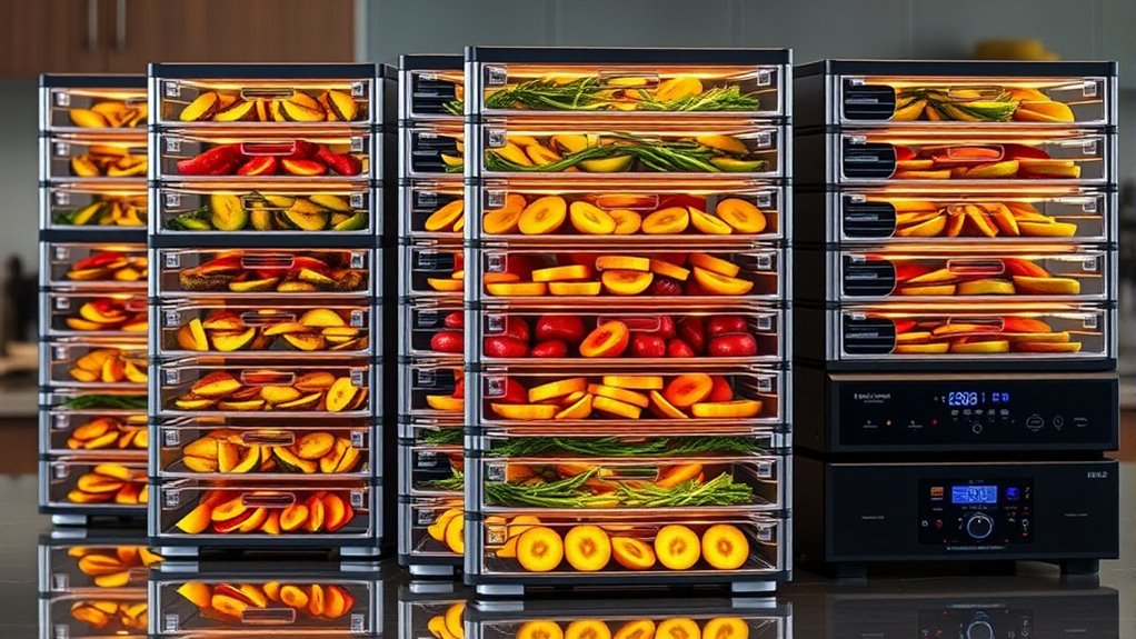 top stackable food dehydrators