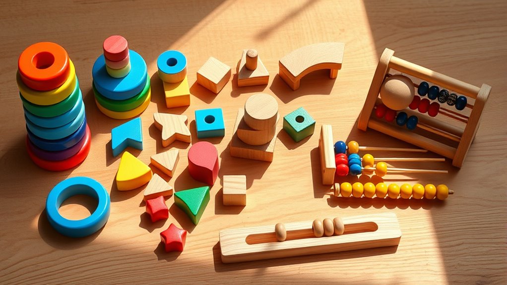 top wooden montessori toddler toys