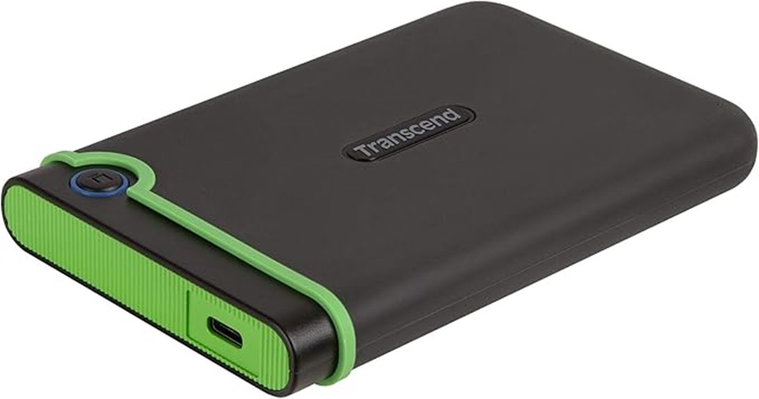 transcend 4tb portable hard drive