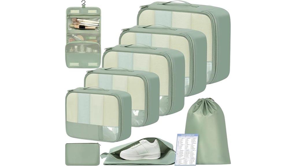 travel cube set organizer