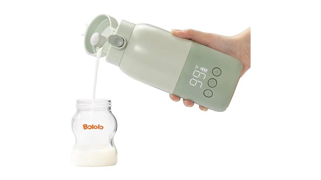 travel friendly 10oz bottle warmer