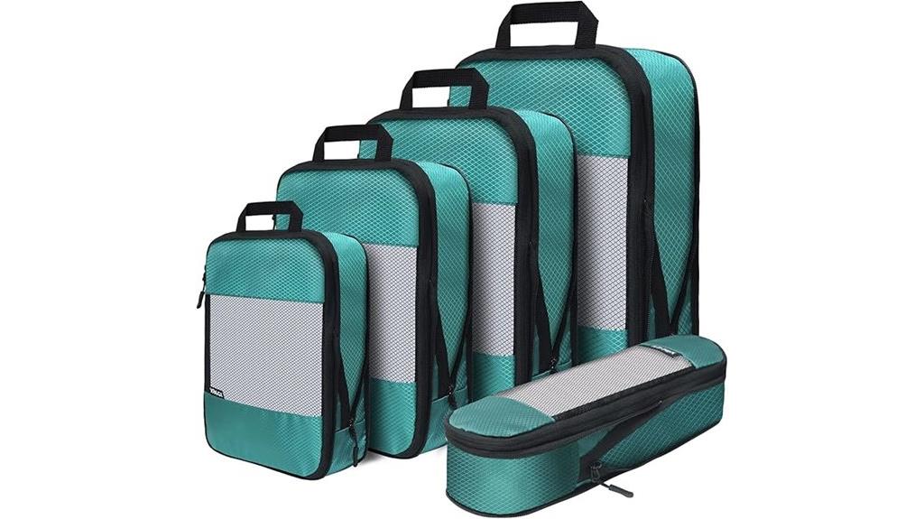 travel packing cube set