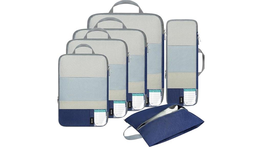 travel packing organization cubes