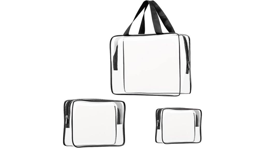 travel toiletry bag set