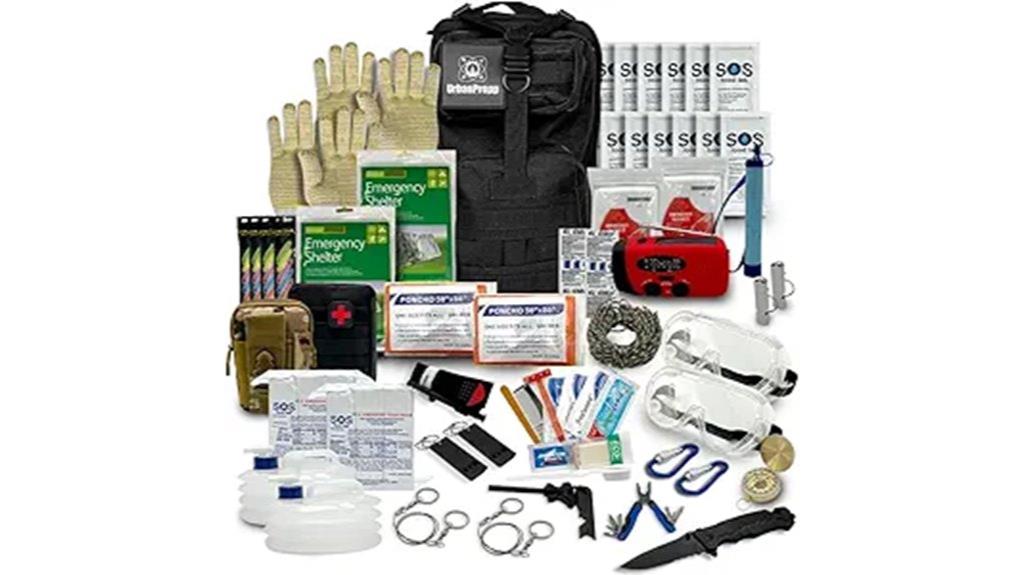 two person 3 day emergency supplies