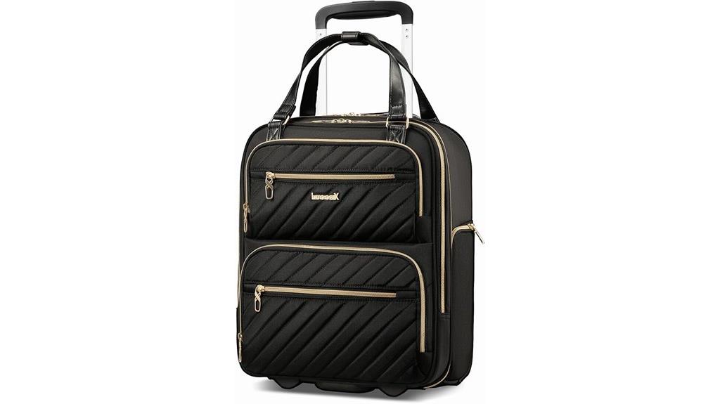 underseat wheeled luggage