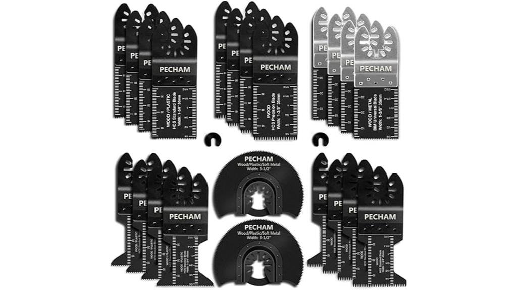 universal oscillating saw blades