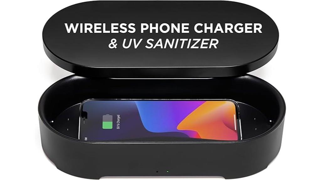 uv sanitizing wireless charger