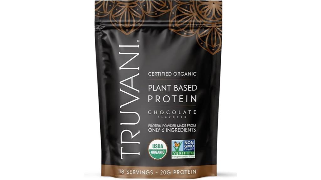 vegan chocolate pea protein