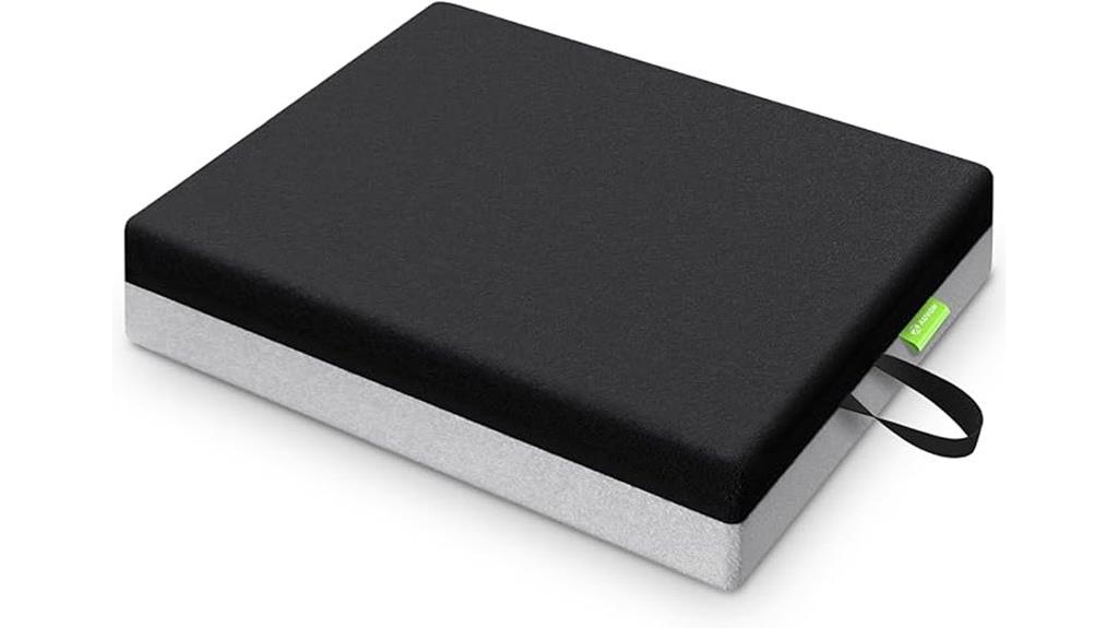 ventilated memory foam cushion