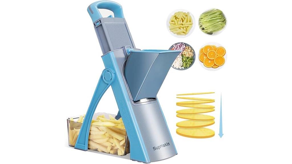 versatile adjustable vegetable slicer