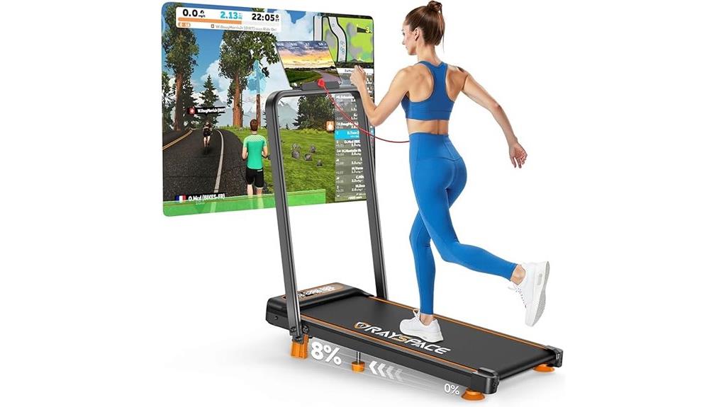 walking pad with incline