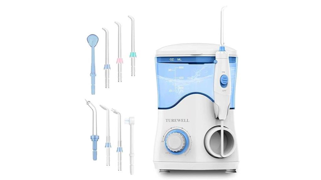 water flosser with multiple tips