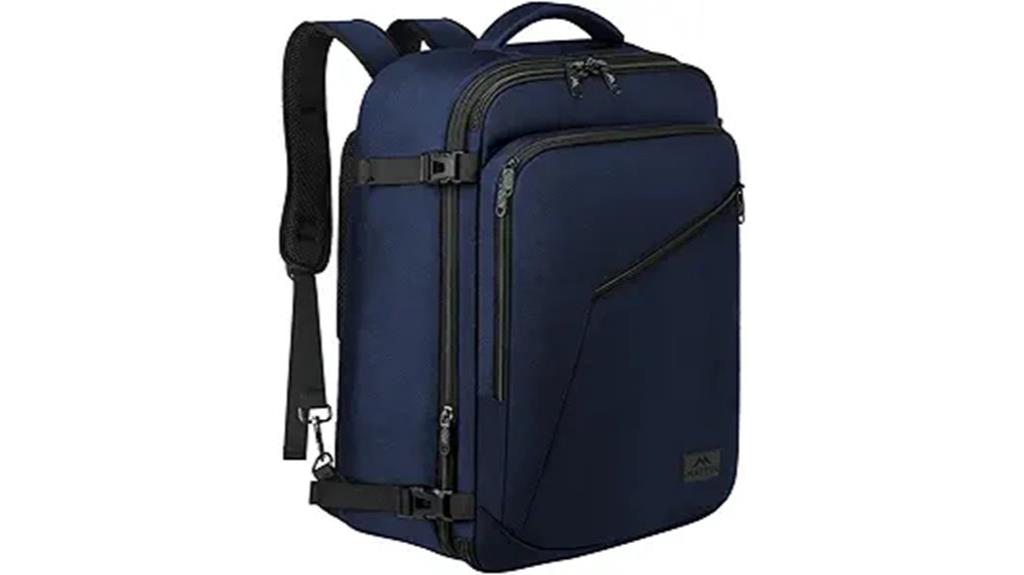 water resistant travel backpack