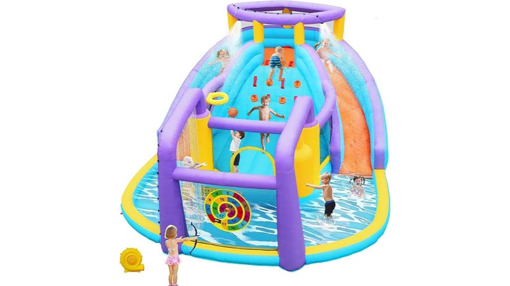 water slide bounce combo