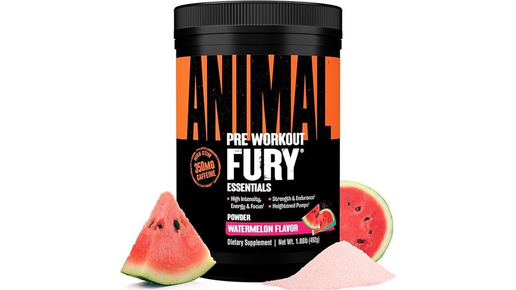 watermelon flavored pre workout supplement