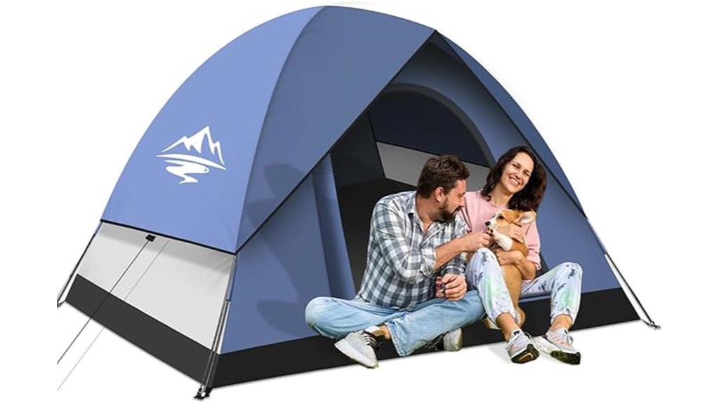 waterproof 3 4 person dome