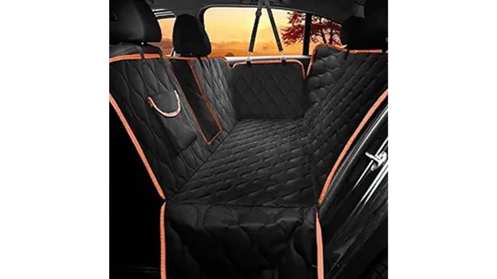 waterproof back seat cover