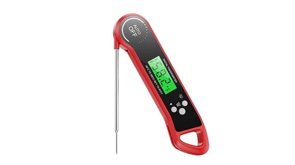 waterproof backlit digital thermometer