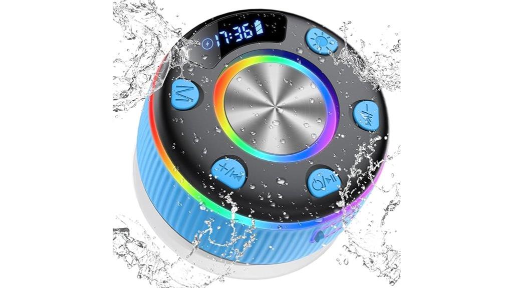 waterproof bluetooth shower speaker