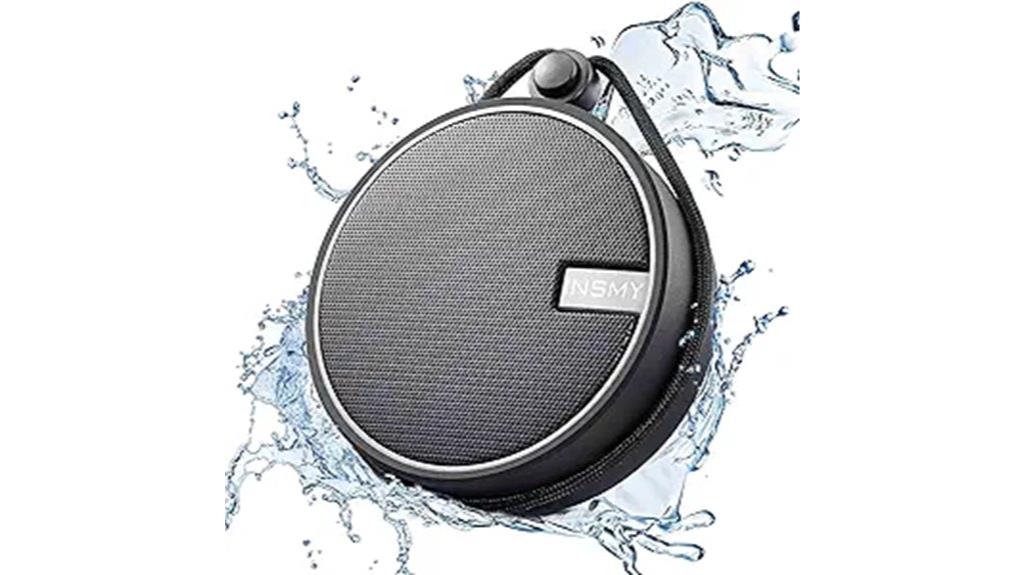 waterproof bluetooth shower speaker