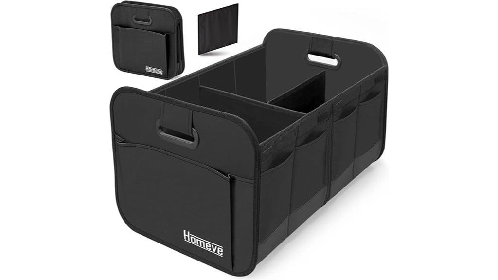 waterproof collapsible car organizer