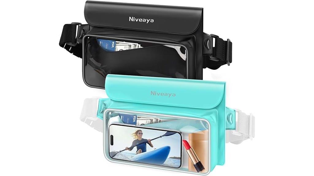 waterproof fanny pack set