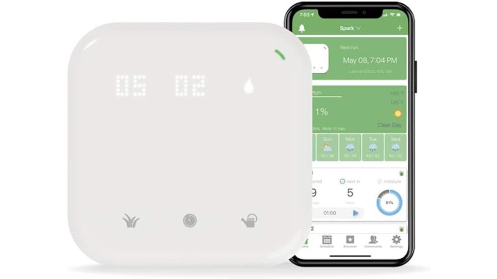 wifi weather enabled sprinkler controller