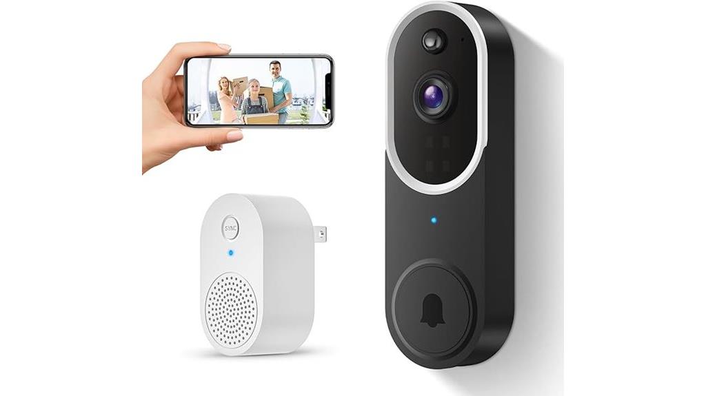 wireless 1080p ai doorbell