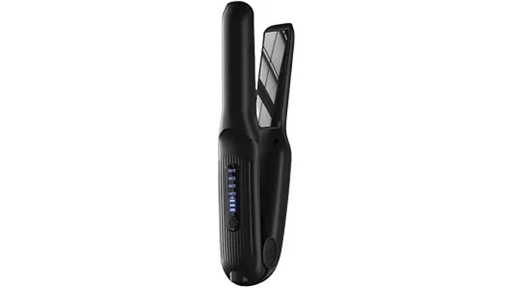 wireless battery powered flat iron