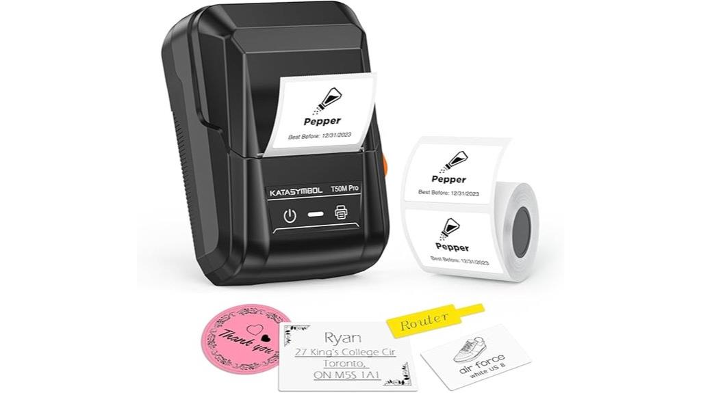 wireless bluetooth label printer