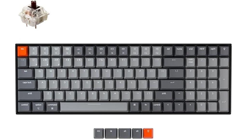wireless bluetooth mechanical keyboard
