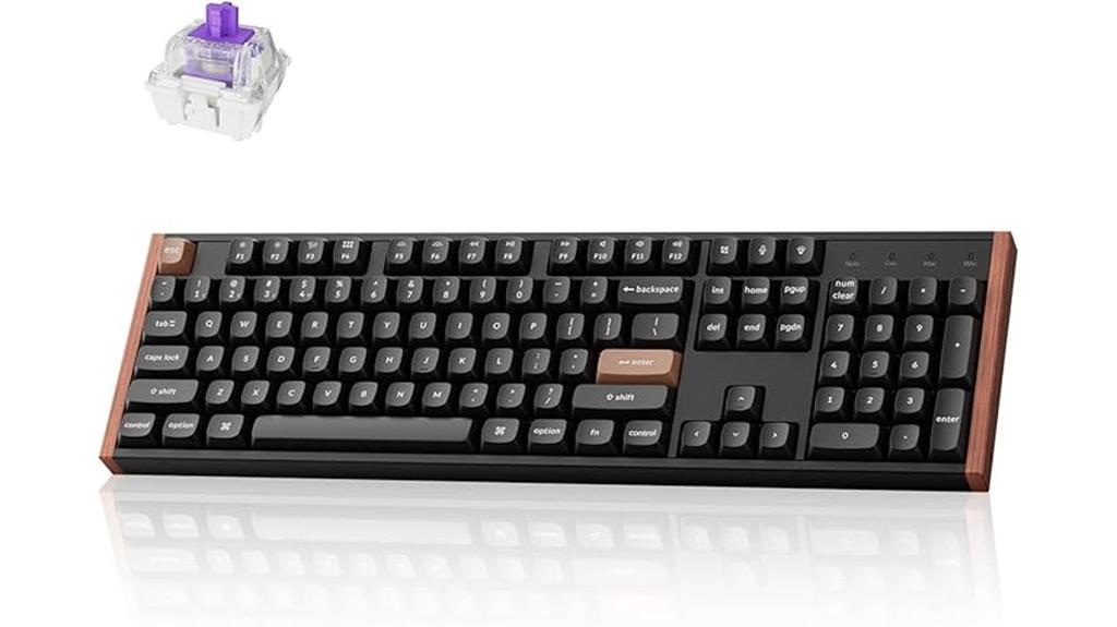 wireless mechanical keyboard features
