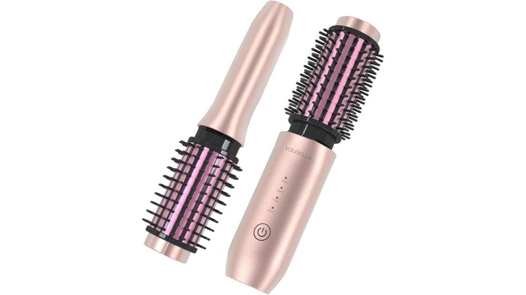 wireless portable hair curler