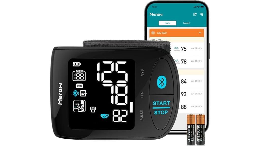 wrist bluetooth blood monitor