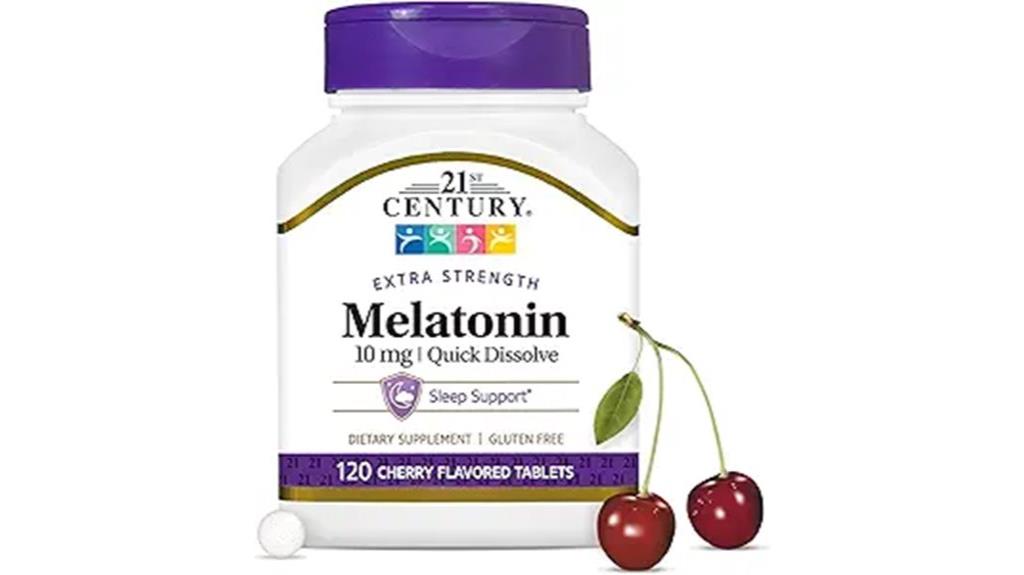 21st century melatonin tablets