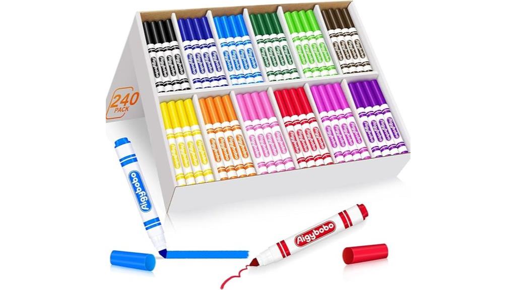 240 washable marker set