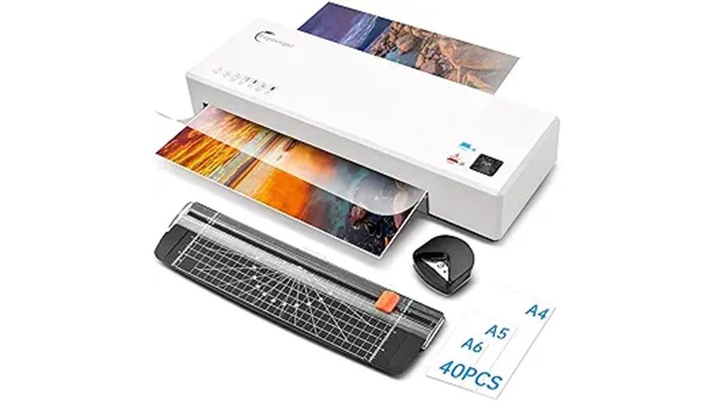 40 sheet thermal laminator