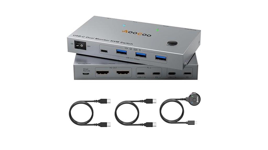 4k dual monitor switch