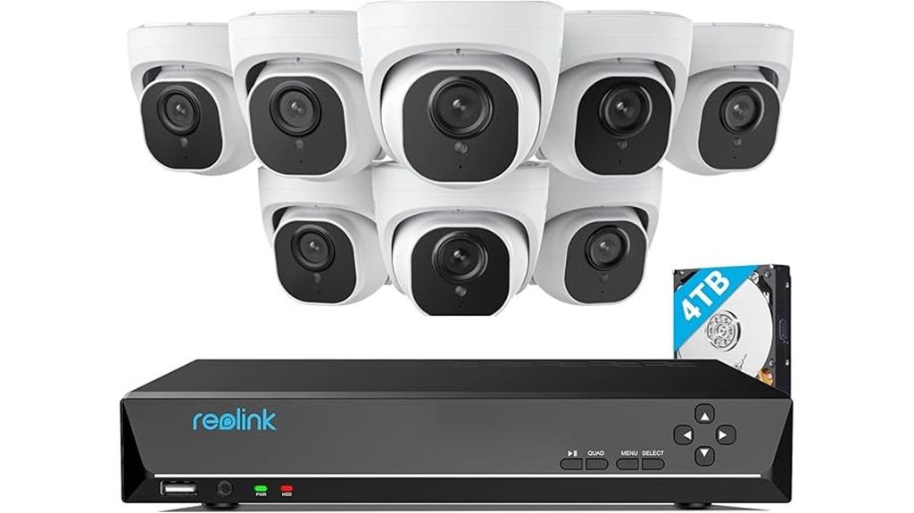 4k poe security system