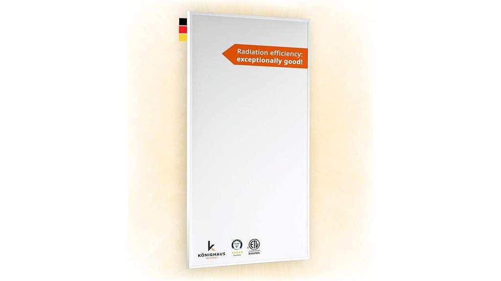 600w infrared room heater