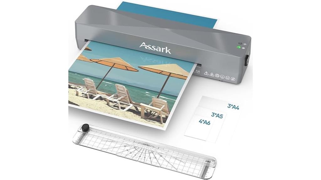 9 inch laminator with sheets
