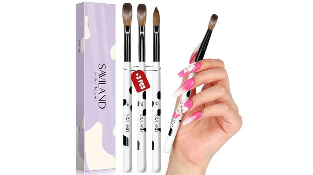 acrylic nail brush set