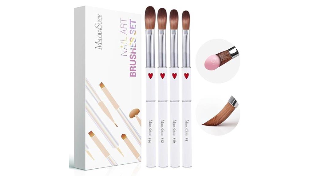acrylic nail brush set