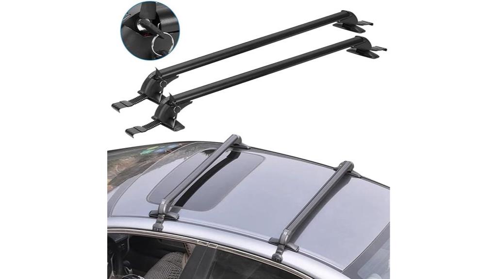 adjustable aluminum roof crossbars